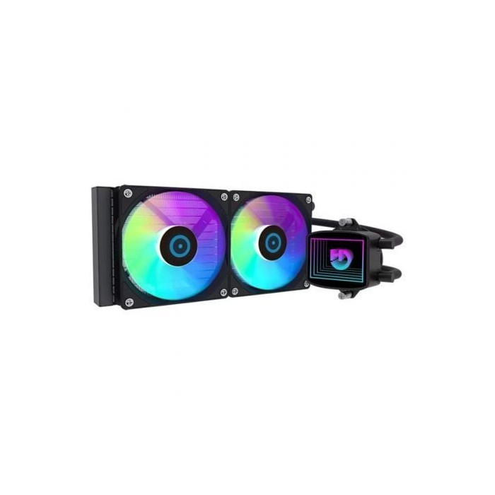 Sistema de Refrigeración Líquida Hiditec LQ240/ Negro | Ventiladores
