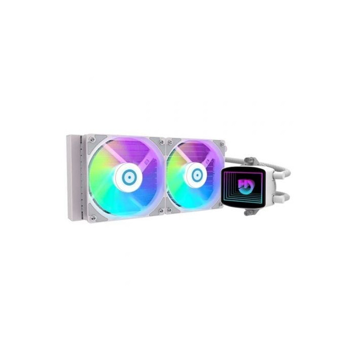 Sistema de Refrigeración Líquida Hiditec LQ240/ Blanco | Ventiladores