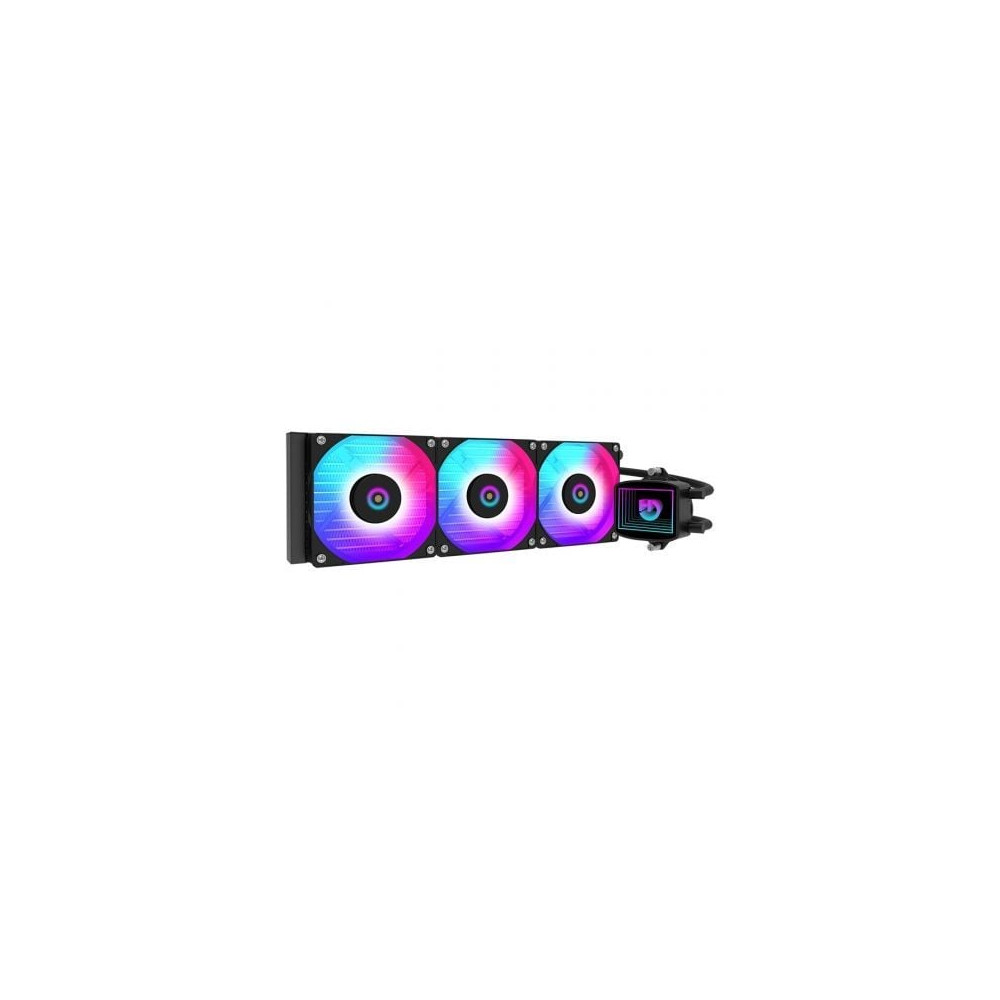 Sistema de Refrigeración Líquida Hiditec LQ360/ Negro | Ventiladores