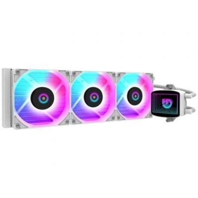 Sistema de Refrigeración Líquida Hiditec LQ360/ Blanco | Ventiladores