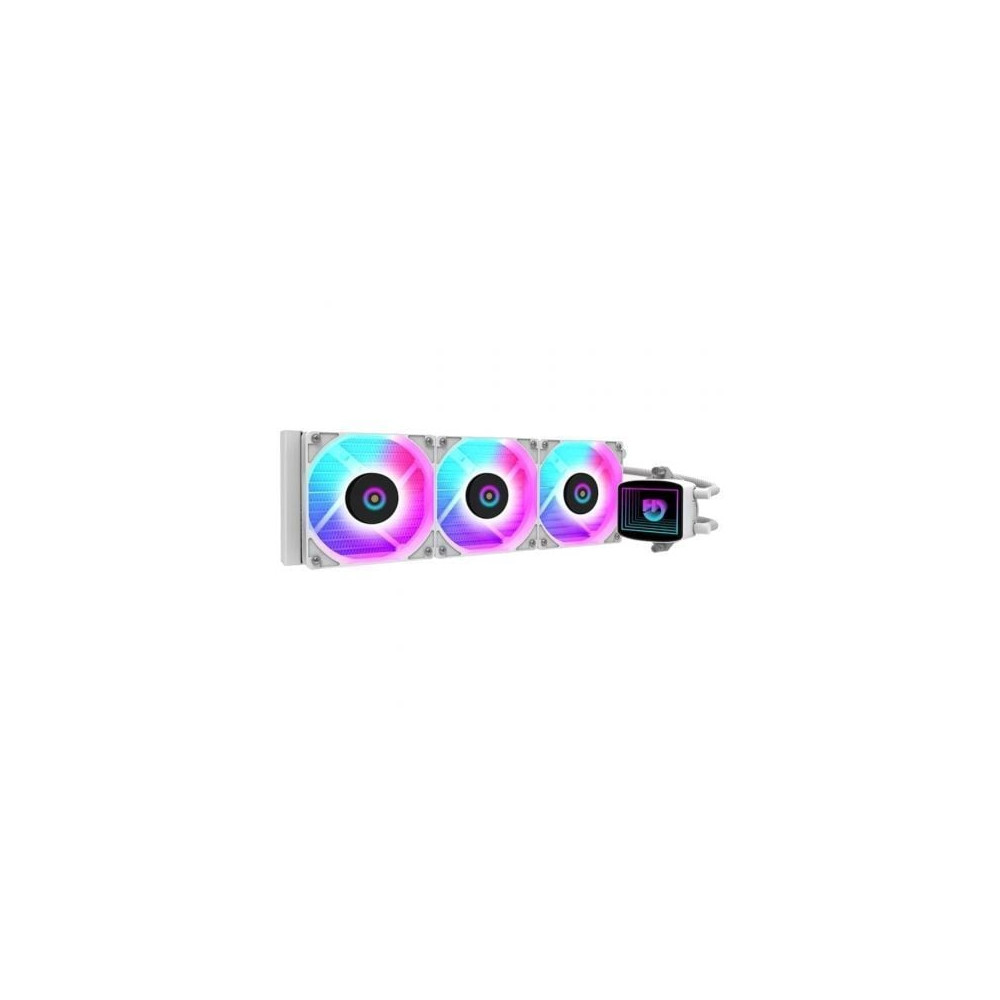 Sistema de Refrigeración Líquida Hiditec LQ360/ Blanco | Ventiladores