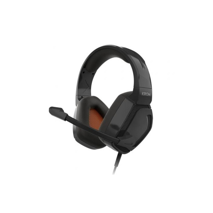 Auriculares Gaming con Micrófono Krom Kopa Pro/ Jack 3.5/ Negros | Auriculares y Micrófonos