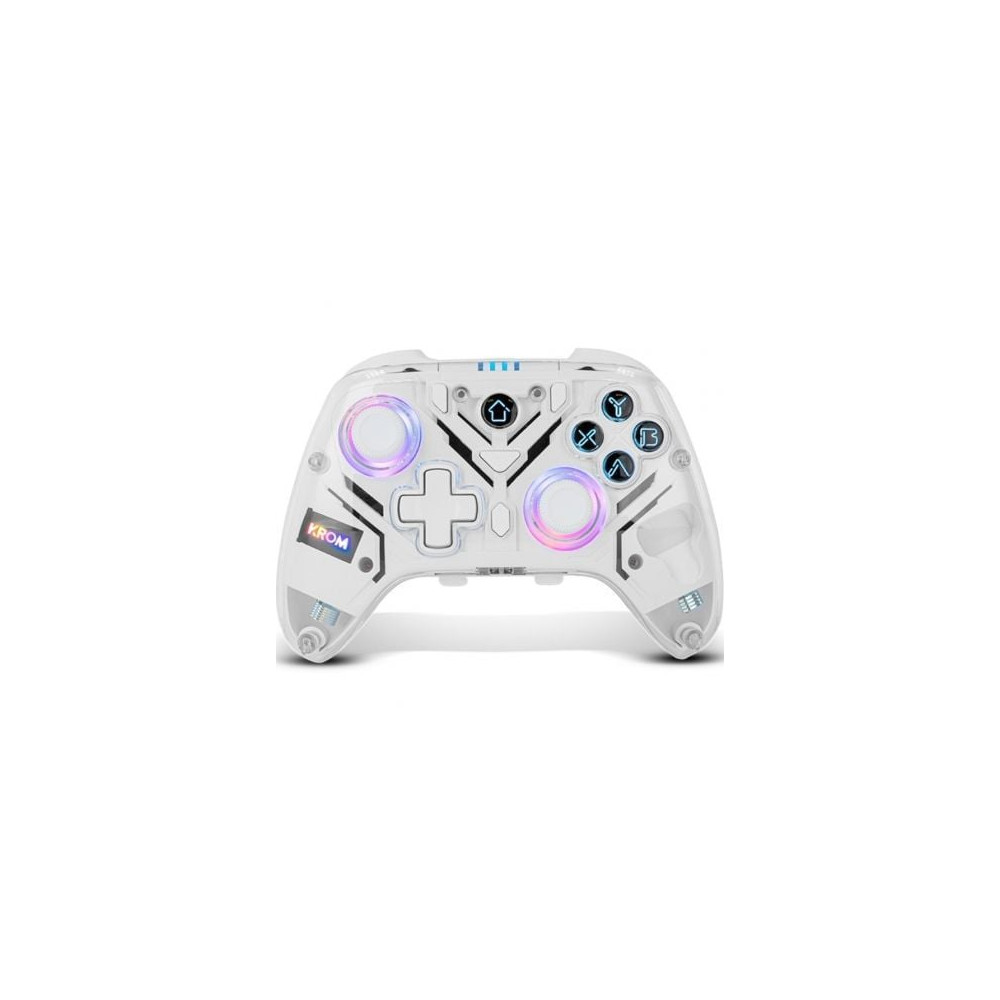 Gamepad Krom Krystal Inalámbrico | Joysticks y Pads