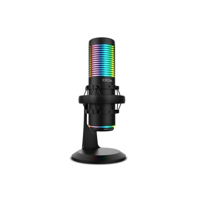 Micrófono Krom Kaze/ USB 2.0/ Jack 3.5 | Auriculares y Micrófonos