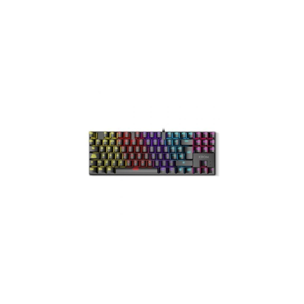 Teclado Gaming Mecánico Krom Kasic TKL/ Negro | Teclados Gaming
