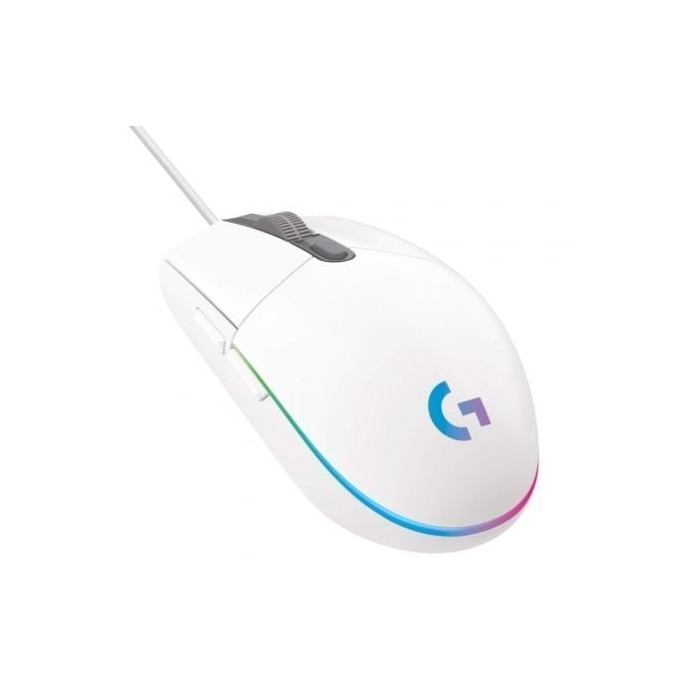 Ratón Gaming Logitech G102 Lightsync/ Hasta 8000 DPI/ Blanco | Ratones Gaming