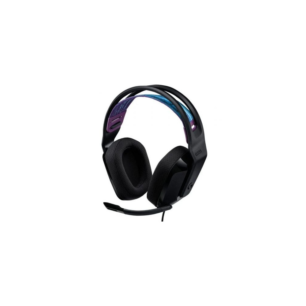 Auriculares Gaming con Micrófono Logitech G335/ Jack 3.5/ Negros | Auriculares y Micrófonos
