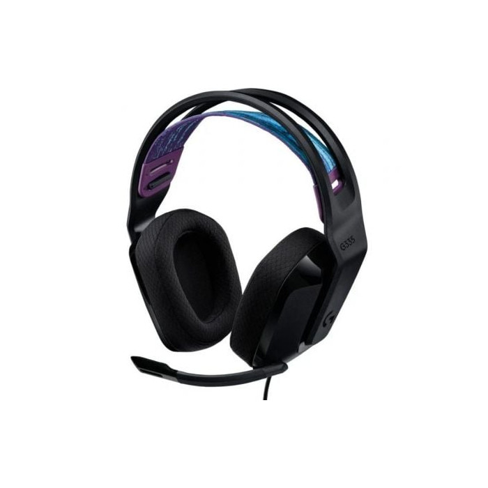 Auriculares Gaming con Micrófono Logitech G335/ Jack 3.5/ Negros | Auriculares y Micrófonos