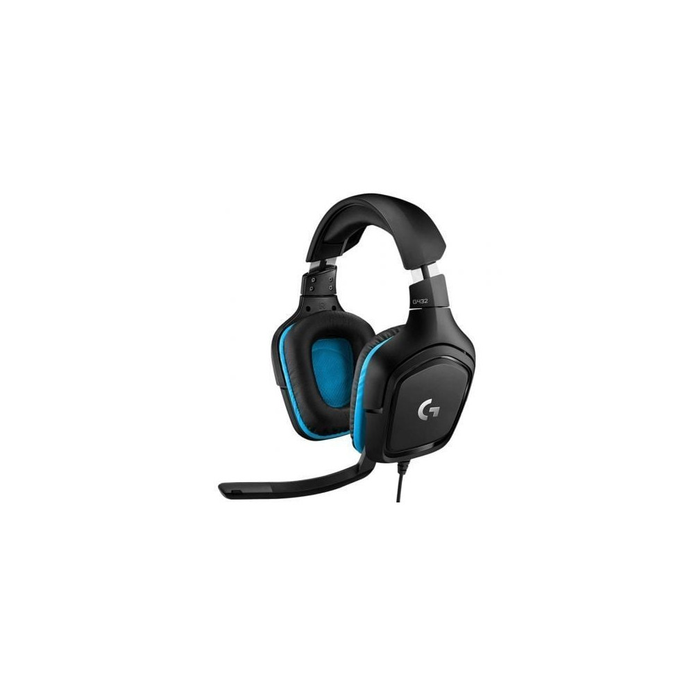 Auriculares Gaming con Micrófono Logitech G432/ USB 2.0/ Jack 3.5/ Negros | Auriculares y Micrófonos