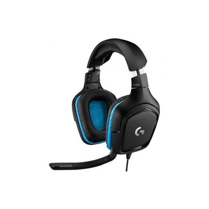 Auriculares Gaming con Micrófono Logitech G432/ USB 2.0/ Jack 3.5/ Negros | Auriculares y Micrófonos