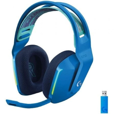 Auriculares Gaming Inalámbricos con Micrófono Logitech G733/ Azules | Auriculares y Micrófonos