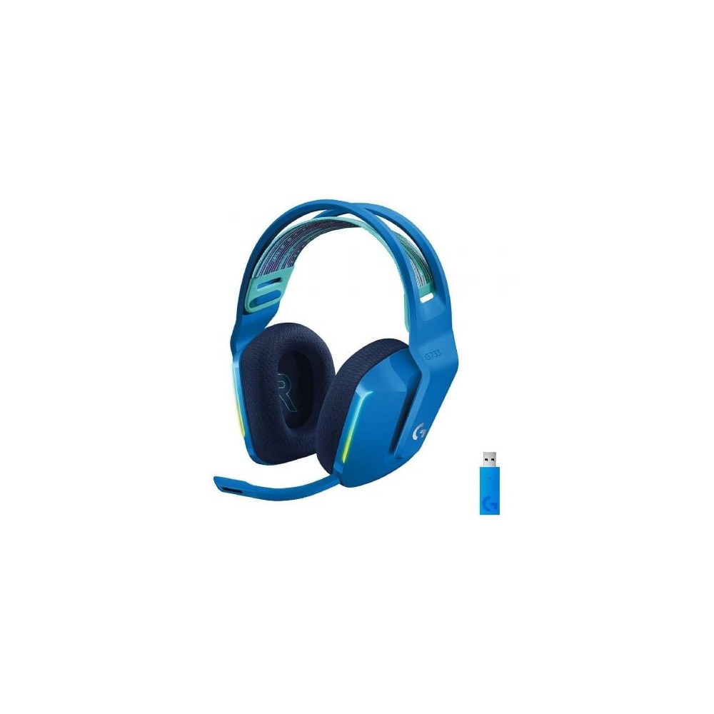 Auriculares Gaming Inalámbricos con Micrófono Logitech G733/ Azules | Auriculares y Micrófonos