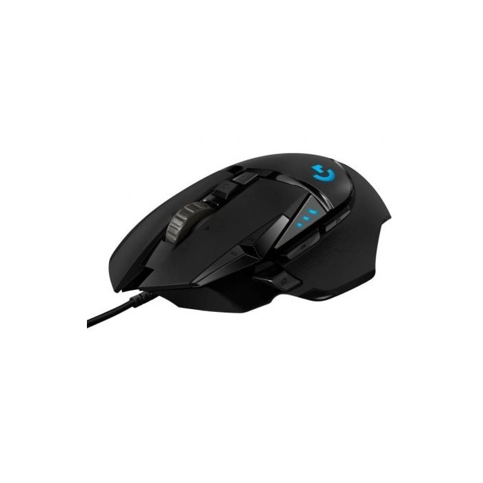 Ratón Gaming Logitech G502 Hero/ Hasta 25600 DPI/ Negro | Ratones Gaming