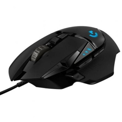 Ratón Gaming Logitech G502 Hero/ Hasta 25600 DPI/ Negro | Ratones Gaming