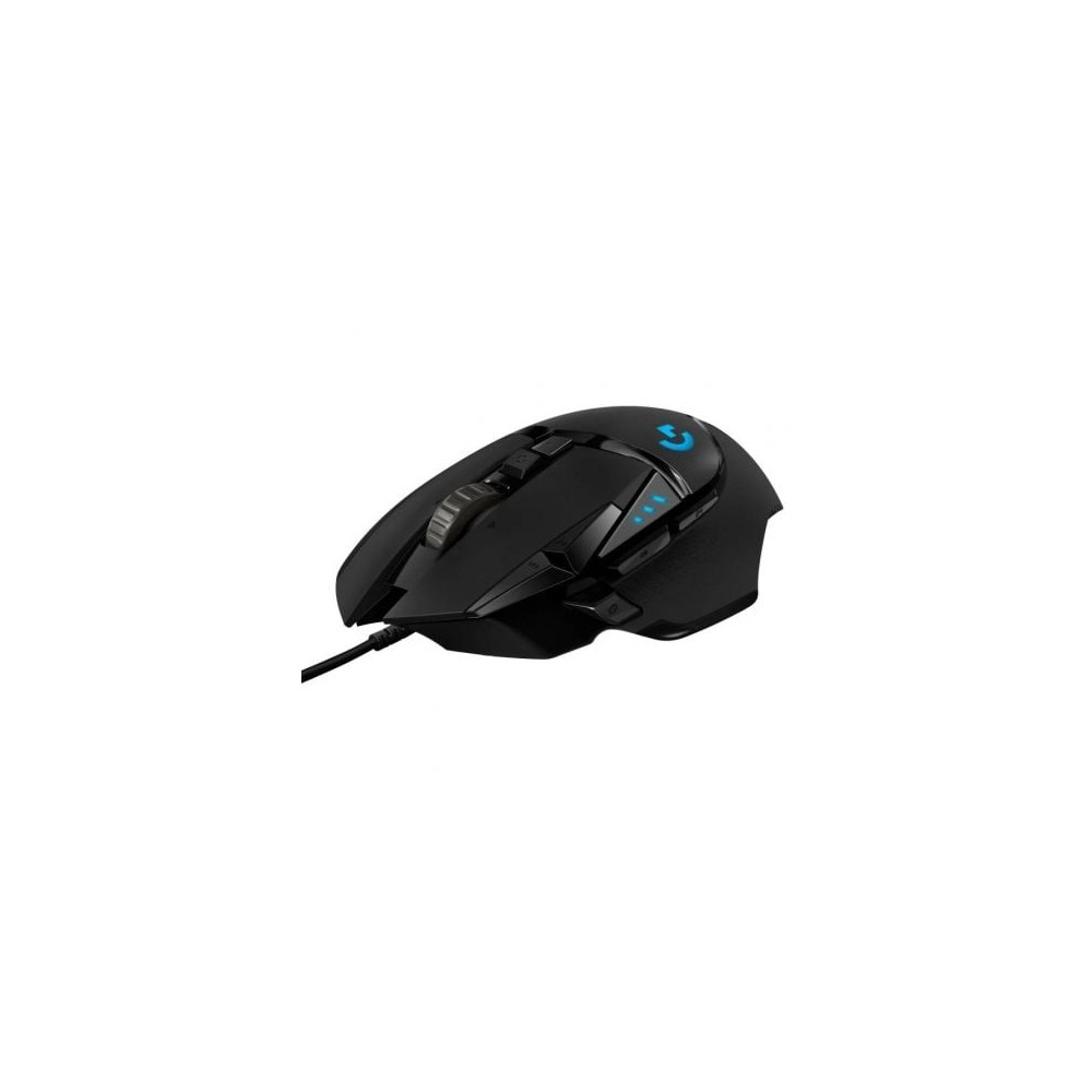 Ratón Gaming Logitech G502 Hero/ Hasta 25600 DPI/ Negro | Ratones Gaming