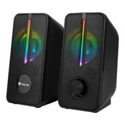Altavoces NGS GSX-150/ 12W/ 2.0/ Negros | Altavoces