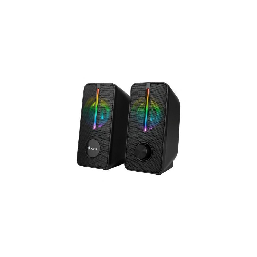 Altavoces NGS GSX-150/ 12W/ 2.0/ Negros | Altavoces