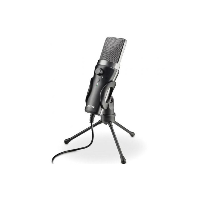 Micrófono NGS MS120USB/ USB 2.0 | Auriculares y Micrófonos
