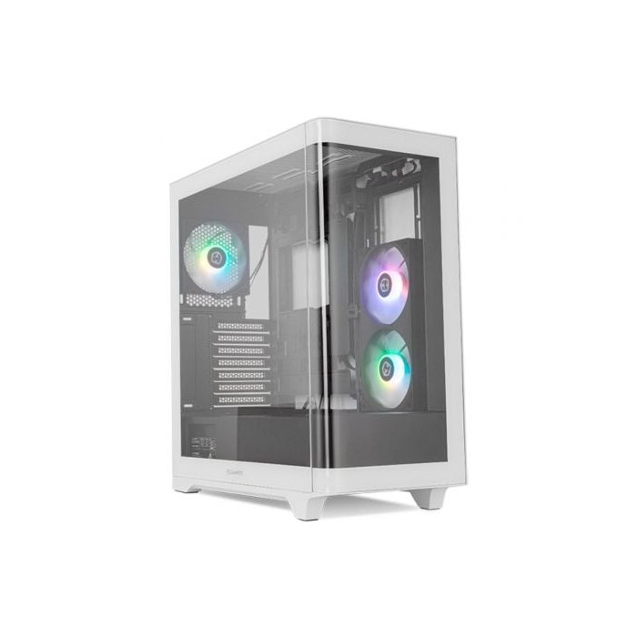 Caja Gaming Semitorre Nox Hummer ETHER/ Blanca y Negra | Cajas ATX