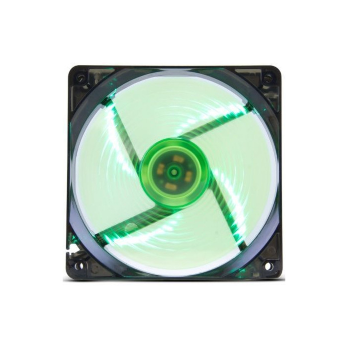 Ventilador Nox Coolfan 120 LED/ 12cm/ Verde | Ventiladores