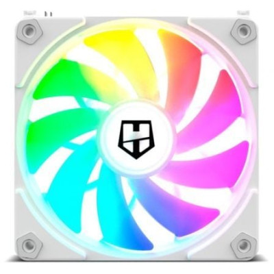 Ventilador Nox Easy Link/ ARGB/ 12cm/ Blanco | Ventiladores