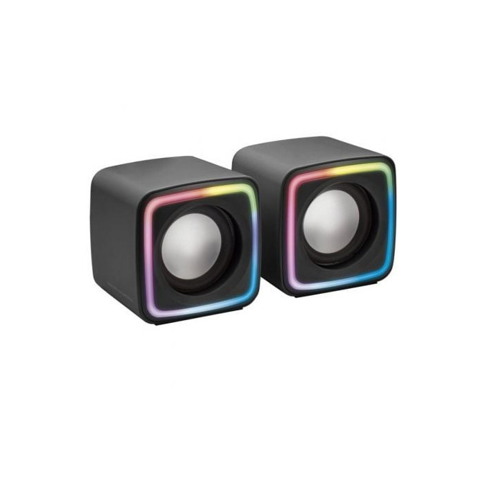 Altavoces Mars Gaming MSCUBE/ 8W/ 2.0/ Negros | Altavoces