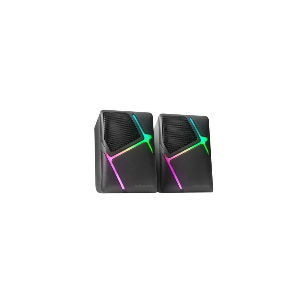 Altavoces Mars Gaming MS-H/ 10W/ 2.0/ Negros | Altavoces