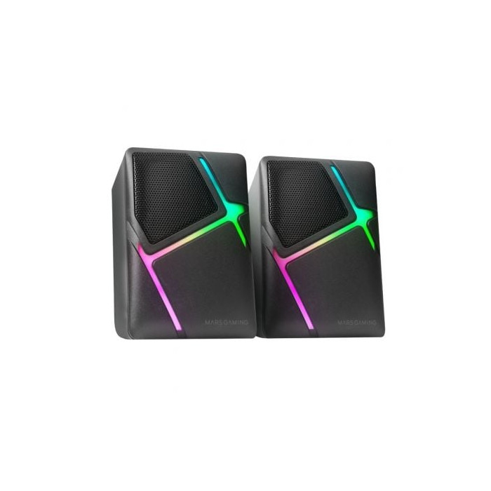 Altavoces Mars Gaming MS-H/ 10W/ 2.0/ Negros | Altavoces