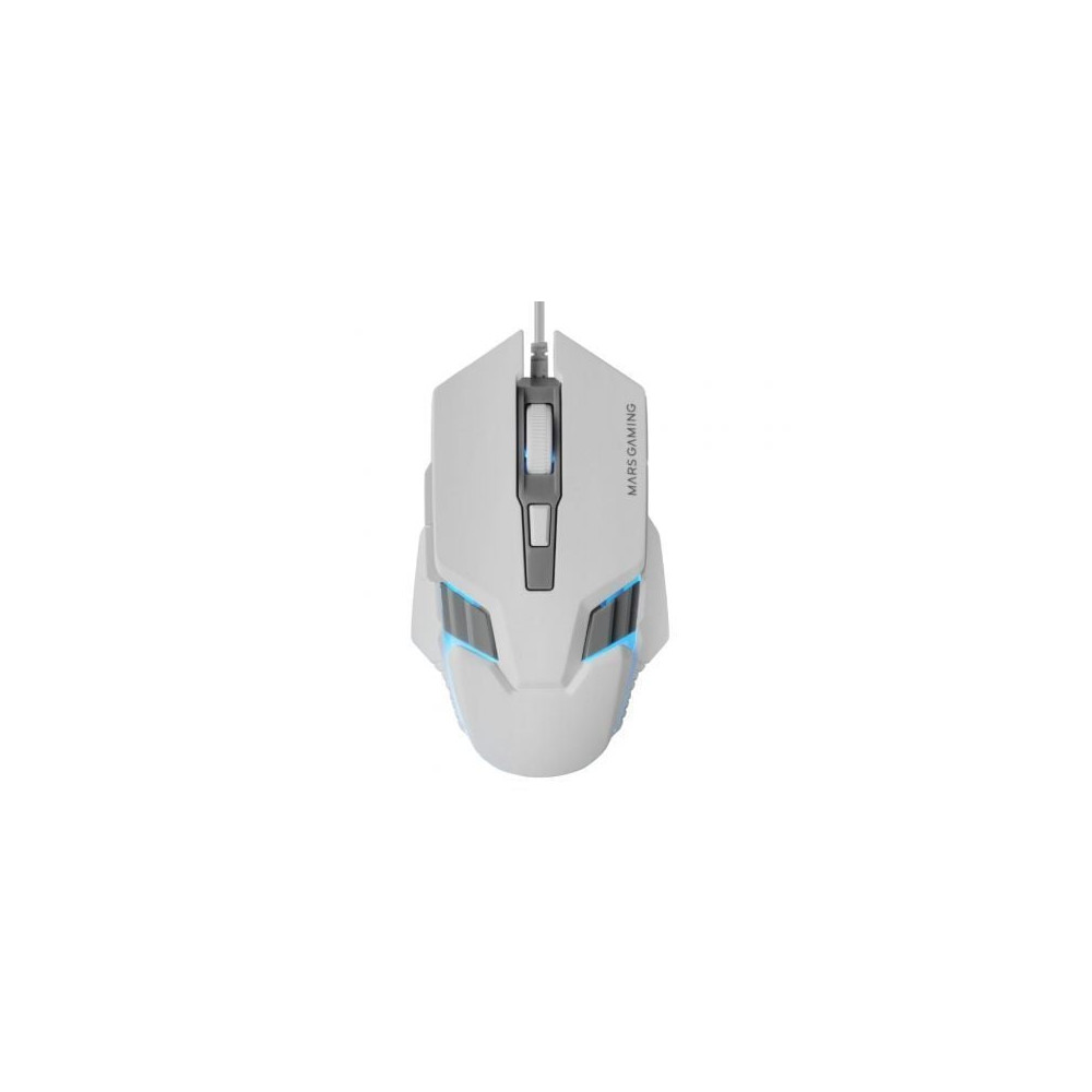 Ratón Gaming Mars Gaming MM024/ Hasta 4000 DPI/ Blanco | Ratones Gaming