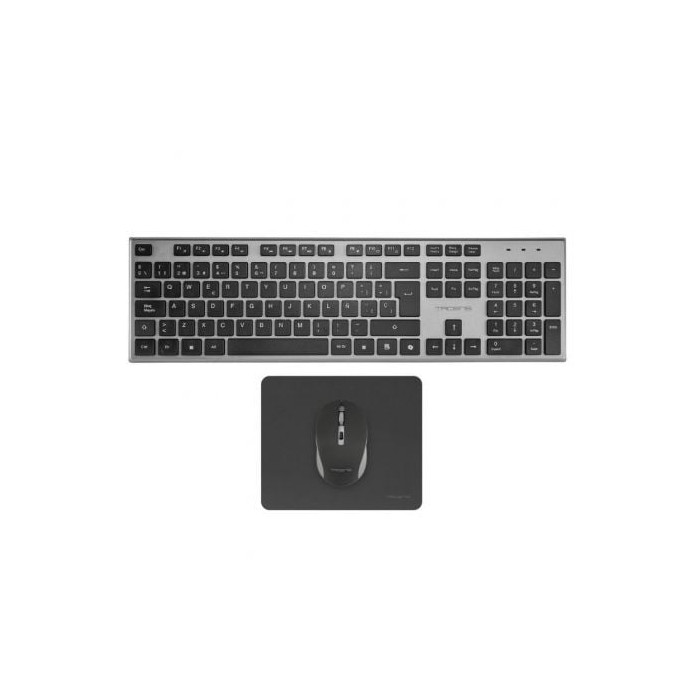 Pack Gaming Tacens ZENITH/ Teclado Inalámbrico + Ratón Inalámbrico + Alfombrilla | Kits Completos