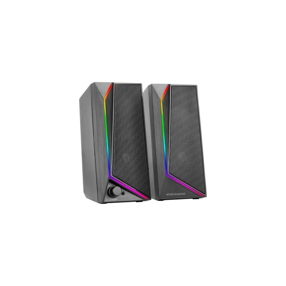Altavoces Mars Gaming MS72/ 15W/ 2.0/ Negros | Altavoces