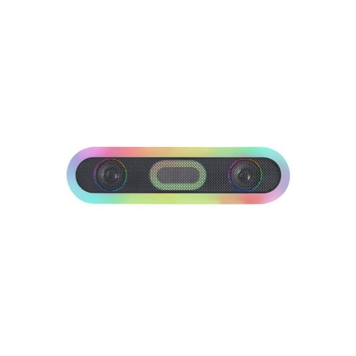 Barra de Sonido con Bluetooth Mars Gaming MSB-ORB/ 20W/ 2.0/ Negra | Altavoces