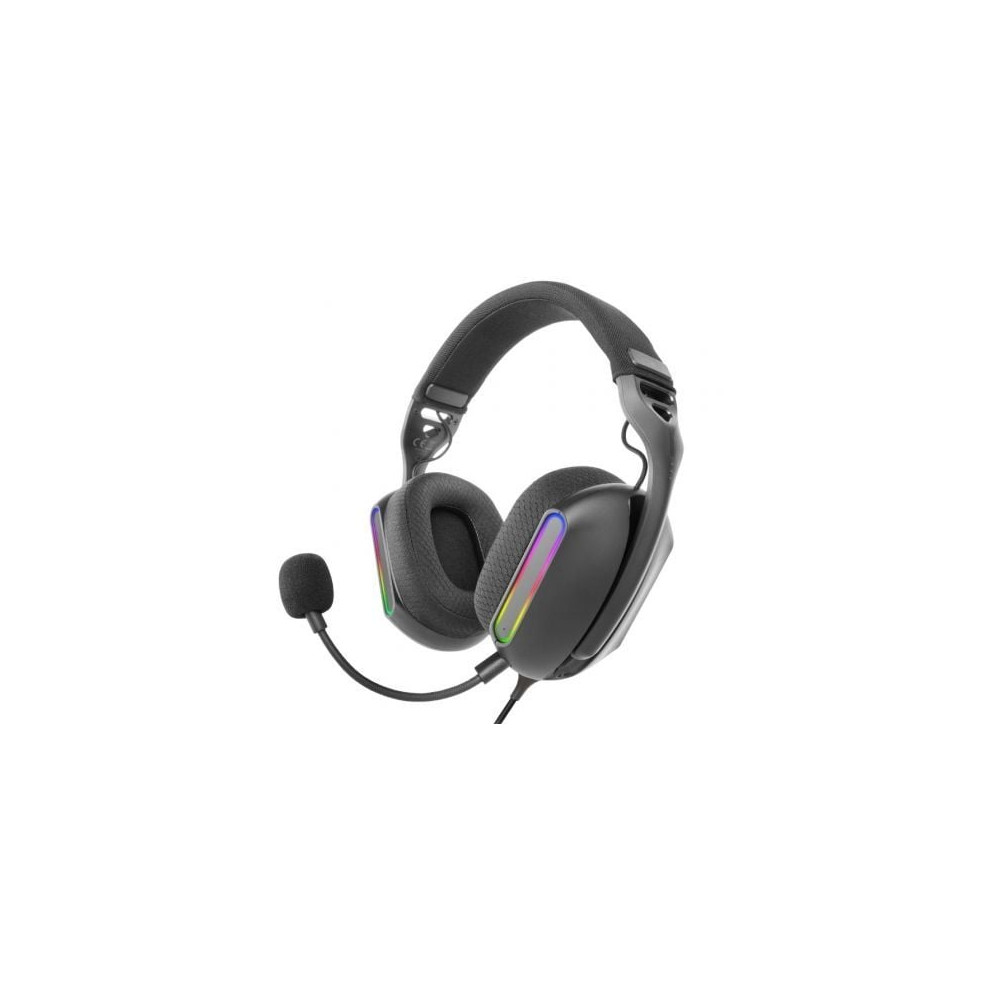 Auriculares Gaming con Micrófono Mars Gaming MH-PRO/ Jack 3.5/ USB/ Negros | Auriculares y Micrófonos