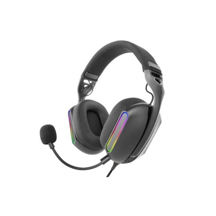 Auriculares Gaming con Micrófono Mars Gaming MH-PRO/ Jack 3.5/ USB/ Negros | Auriculares y Micrófonos