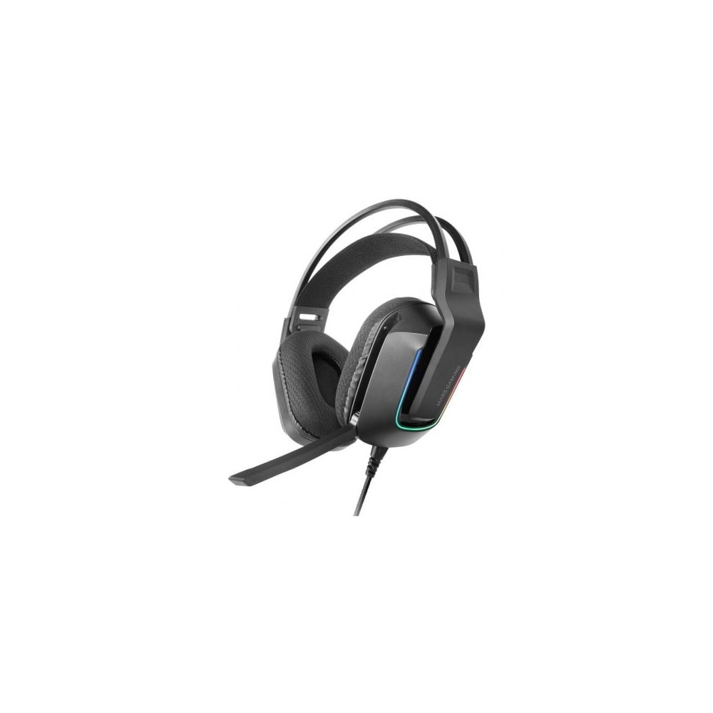 Auriculares Gaming con Micrófono Mars Gaming MH-Strike/ Jack 3.5/ USB/ Negros | Auriculares y Micrófonos