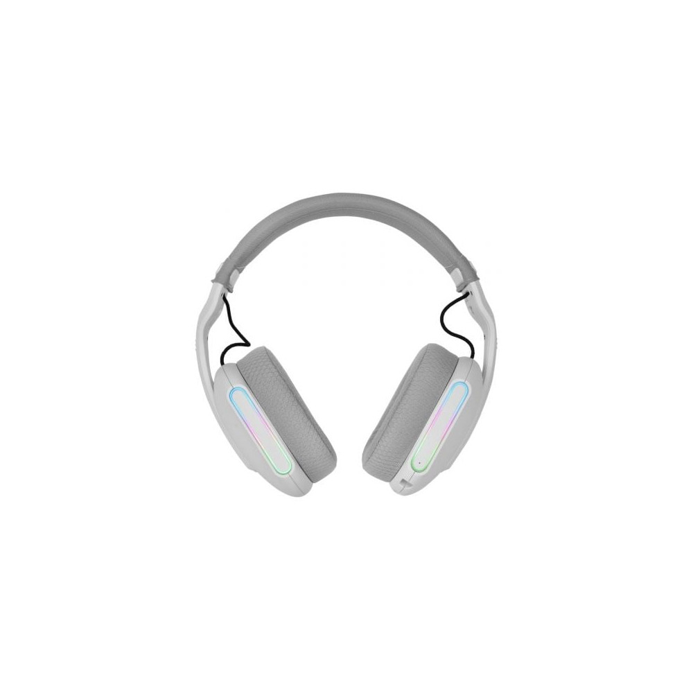 Auriculares Gaming Inalámbricos con Micrófono Mars Gaming MHWPRO/ Jack 3.5/ Bluetooth/ Blancos | Auriculares y Micrófonos