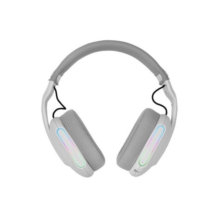Auriculares Gaming Inalámbricos con Micrófono Mars Gaming MHWPRO/ Jack 3.5/ Bluetooth/ Blancos | Auriculares y Micrófonos