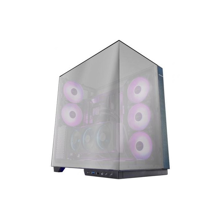 Caja Gaming Torre Mars Gaming MC-3GFPRO/ Cristal Cromado | Cajas ATX