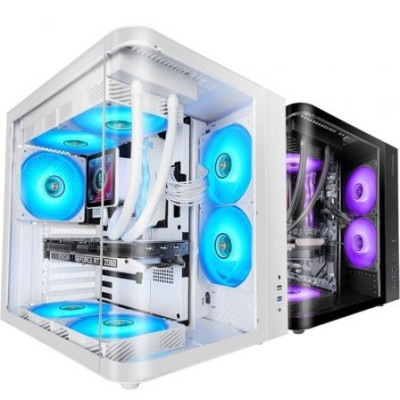 Caja Gaming Semitorre Mars Gaming MC-CURV/ Blanca | Cajas ATX