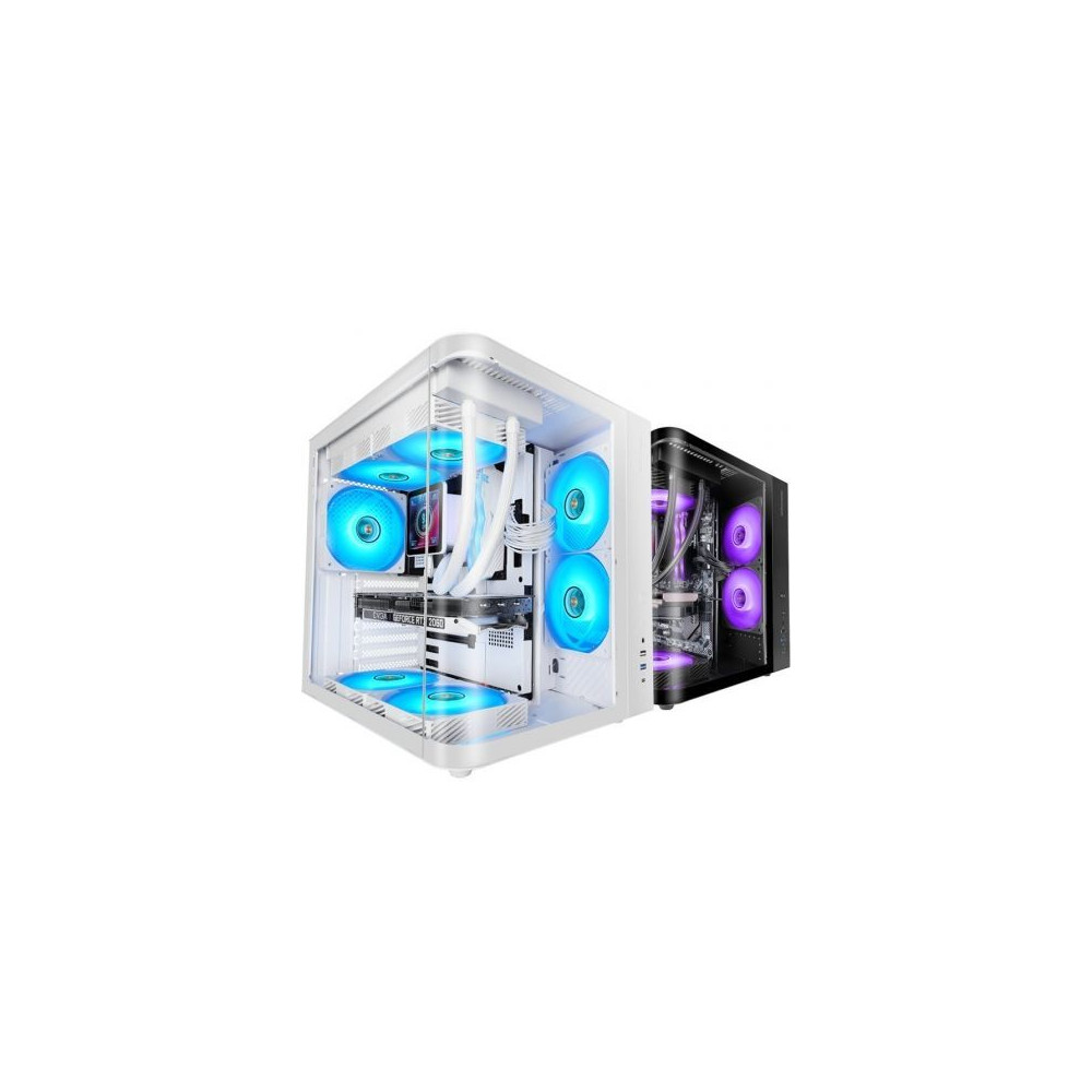 Caja Gaming Semitorre Mars Gaming MC-CURV/ Blanca | Cajas ATX