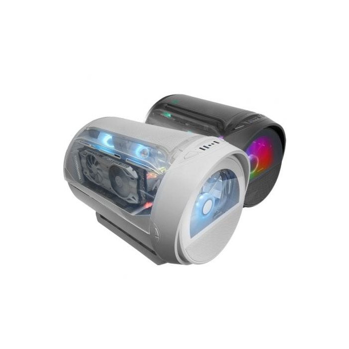 Caja Gaming Minitorre Mars Gaming MC-CYLON/ Blanca | Cajas ATX