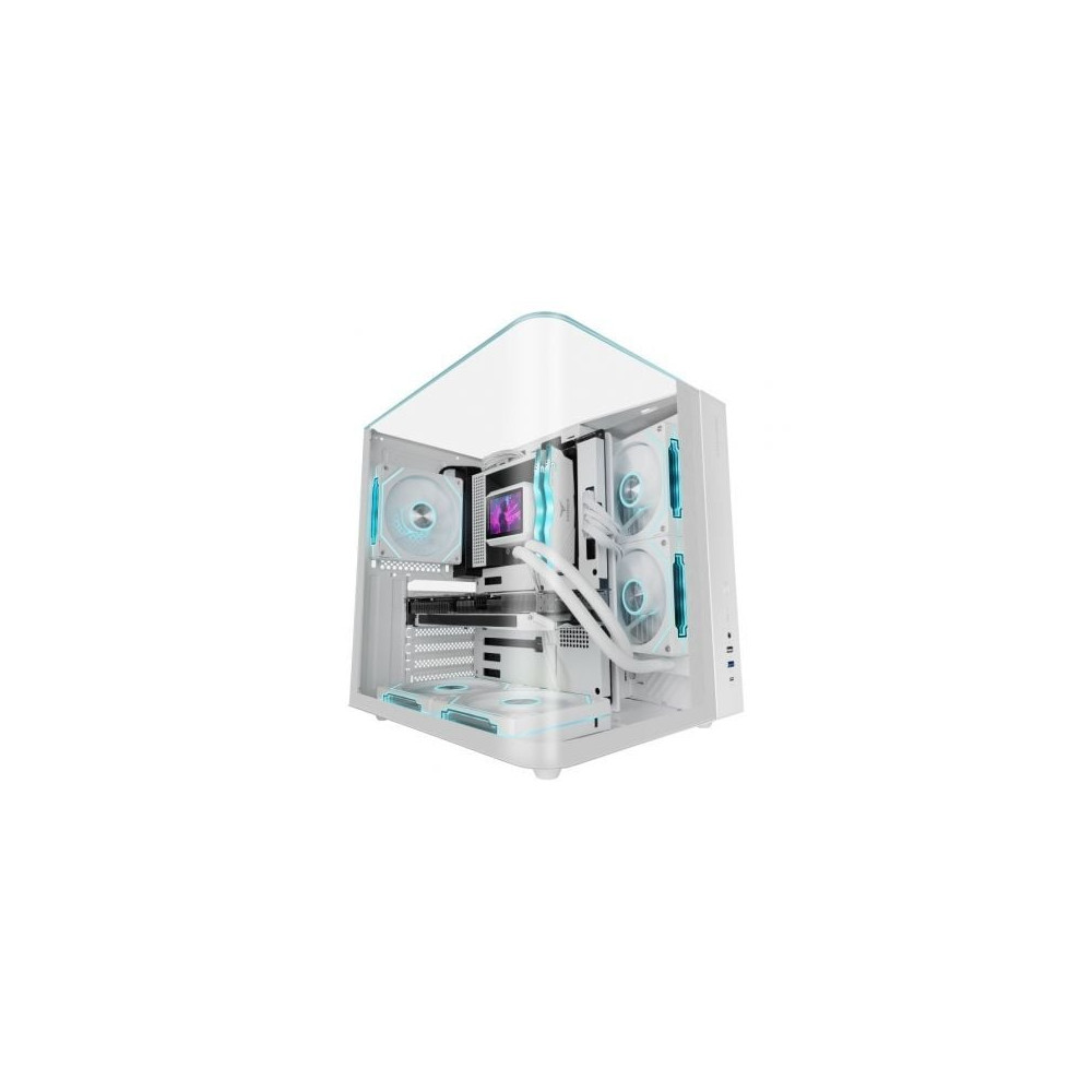 Caja Gaming Semitorre Mars Gaming MC-INFINIOLITE/ Blanca | Cajas ATX