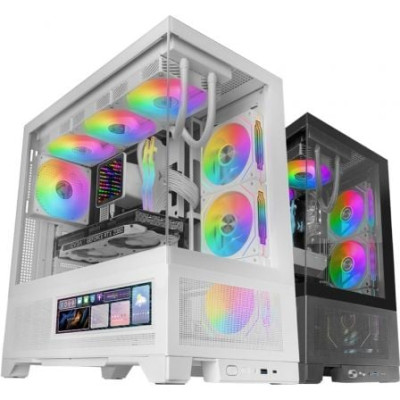 Caja Gaming Semitorre Mars Gaming MC-LCDX/ Blanca | Cajas ATX