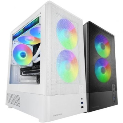 Caja Gaming Minitorre Mars Gaming MC-ONYX/ Blanca | Cajas ATX