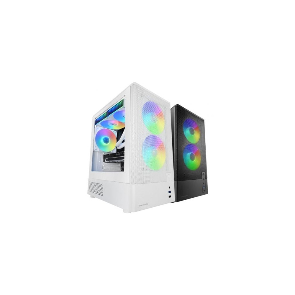Caja Gaming Minitorre Mars Gaming MC-ONYX/ Blanca | Cajas ATX