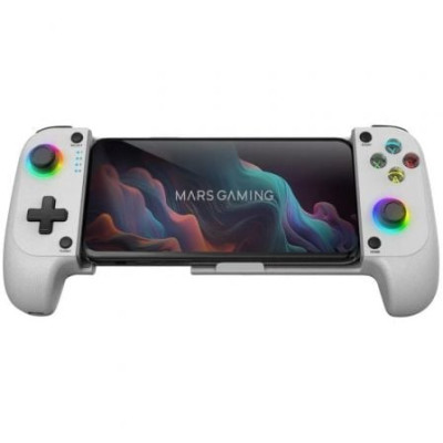 Gamepad Mars Gaming MGPX Inalámbrico/ Blanco | Joysticks y Pads