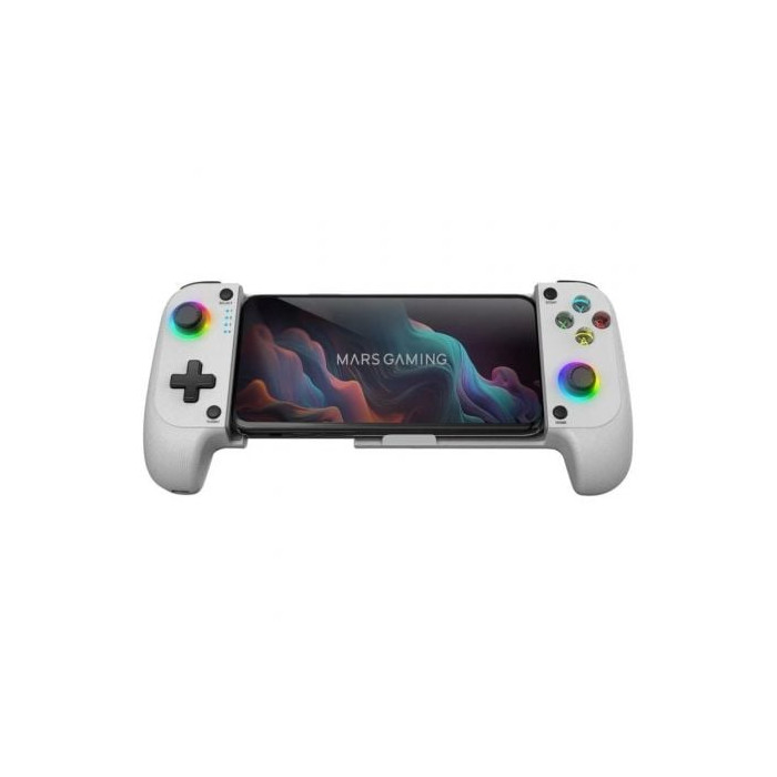 Gamepad Mars Gaming MGPX Inalámbrico/ Blanco | Joysticks y Pads