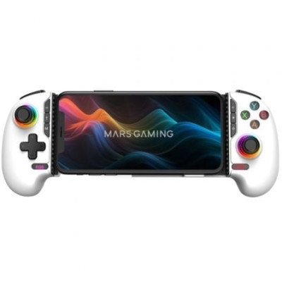 Gamepad Mars Gaming MGPXPRO Inalámbrico/ Blanco | Joysticks y Pads