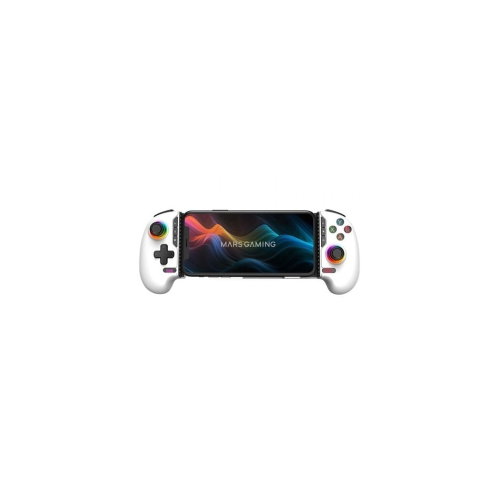 Gamepad Mars Gaming MGPXPRO Inalámbrico/ Blanco | Joysticks y Pads
