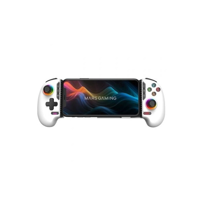 Gamepad Mars Gaming MGPXPRO Inalámbrico/ Blanco | Joysticks y Pads
